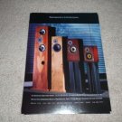 ProAc 3.5,2.5,2s,1s Speaker Ad from 1996,RARE!