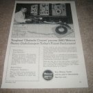 Webcor Turntable Ad from 1960