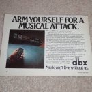 DBX 4BX Processor Ad,1983,Article,6"x9"