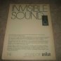 ADS Speaker AD from 1974,BRAUN invisible sound