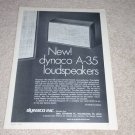 Dynaco A-35 Speaker Ad, 1972, Article