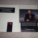 Nakamichi MB-4 Cd Player Ad, Ray Manzarek, The Doors