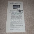 JansZen Electrostatic 350 Speaker Ad, 1964,Article,Spec