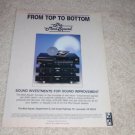 The Mod Squad CD, Preamp, Phono Amp Ad, 1987, Article