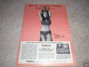 Tandberg 1241 Open Reel Deck Ad from 1964
