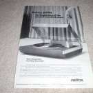 Revox B790 Turntable Ad from 1975, mint!