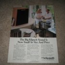 Klipsch KG1 Ad from 1991