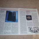 JAMO PP 3000 Speaker Review,1985,2 pgs,Full Test, RARE!