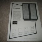 BOZAK Concert Grand Ad from 1967,inside view speakers