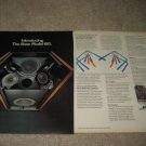 Bose 601 series 1 Ad from 1977,2 pgs, nice!