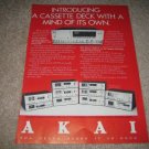 AKAI GX-P95, Ultimate Deck! Ad from 1981, rare!