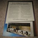 Luxman R-1050 Receiver Ad from 1978,color,specs,article