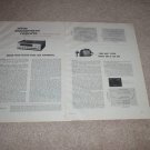 Pioneer SX-1500t Receiver Review, 3 pgs, 1969, Specs