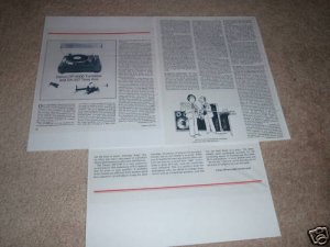 Denon DP-6000 Turntable,DA-307 Tone Arm Review,1979