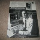 KEF C80 Speaker Ad from 1987,Nice AD! Vintage Reference