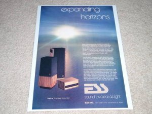 ESS amt-3,amt-1,200 Amplifier Ad,1973, Rare Ad,Article