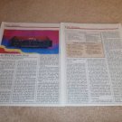 SAE P102 Preamp Review,2 pgs, FULL TEST, RARE, Specs