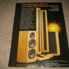 McIntosh XRT 22 Ad from 1987, mint