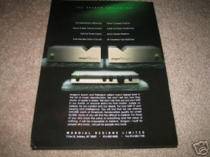ARAGON Palladium, Aurum Amp/Pre Ad from 1994,nice!