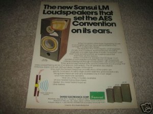 sansui lm 330 speakers
