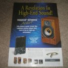 Paradigm Reference Active Speakers Ad from 1997
