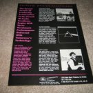 MFSL Ad from 1988,Pink Floyd,DSOTM,Pink writing! mint