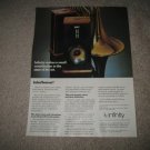 Infinity Infinitesimal Speaker Ad from 1979,color,nice!