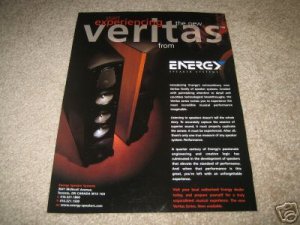 Energy VERITAS Line Ad from 2001