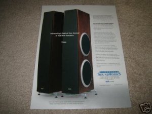 Newton T500 Cambridge SOundworks Speakers Ad from 2001