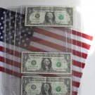 BCW Currency Storage Sheets-Box of 100 4-Pocket Pages