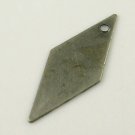 10 Iron Black Diamond Pendant 18mm PI18-10
