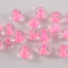 20g Glass Seed Bead 6/0 Loose Trans Pink SG06-08