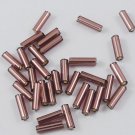 20g Glass Bugle Bead 6mm Purple Loose GG06-06A