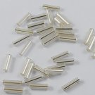 20g Glass Bugle Bead 6mm Orchid Loose GG06-15