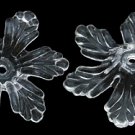 4 Acrylic Clear Flower 27.5mm PA27.5-09