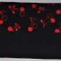Makeup Brush Holder Roll ~ Washable ~ Gorgeous Cherry