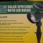 NEW! SOLAR SPOT LIGHT w/ LED BULBS! Driveways Landscape
