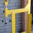 NEW ENGLISH WHEEL PLANISHING HAMMER & STAND SHEET METAL