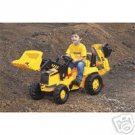 NEW Kids Ride On Caterpillar CAT Backhoe Pedal Tractor