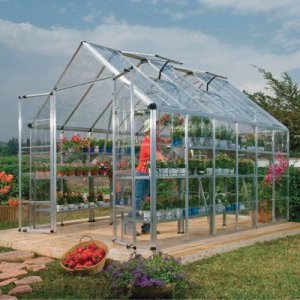 Poly-Tex Snap & Grow 8' x 16' Polycarbonate Greenhouse