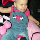 Cute Patched Overalls