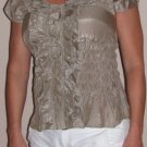 Khaki Shimmer Blouse