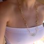 Topaz/Chain Necklace