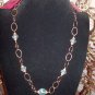 Topaz/Chain Necklace
