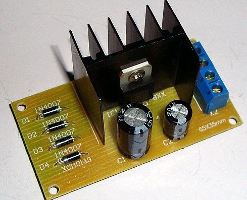 DIY Electronic learning kit regulators power supply PCB