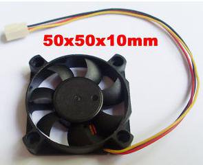 DC Cooling Fan 5V 12V 24V 50mm x 50 mmx10mm 3 Wire