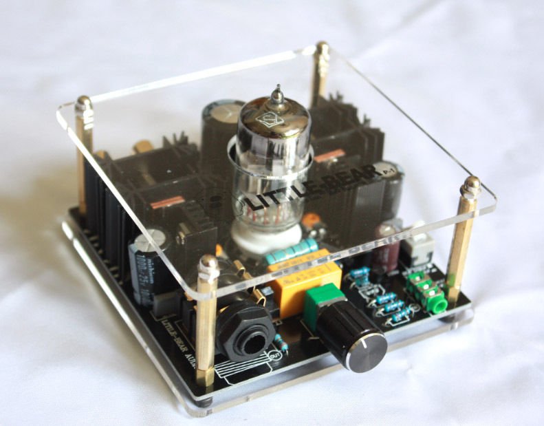 Tube Headphone PreAmplifier Great Sound Class A 12AU7