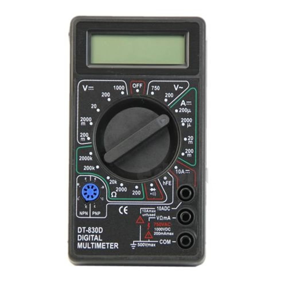 Budget DMM Digital Multimeter DT830D Transistor Diode tester