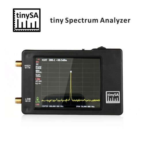 Tiny Spectrum Analyzer 2.8 inch LCD Display 100 kHz - 960 MHz With Battery