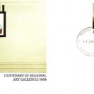 AUSTRALIA 1984 Paintings Galleries FDC PSE J2572